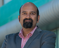UC Irvine scientist Sunil Gandhiphoto: Steve Zylius/UC Irvine communications