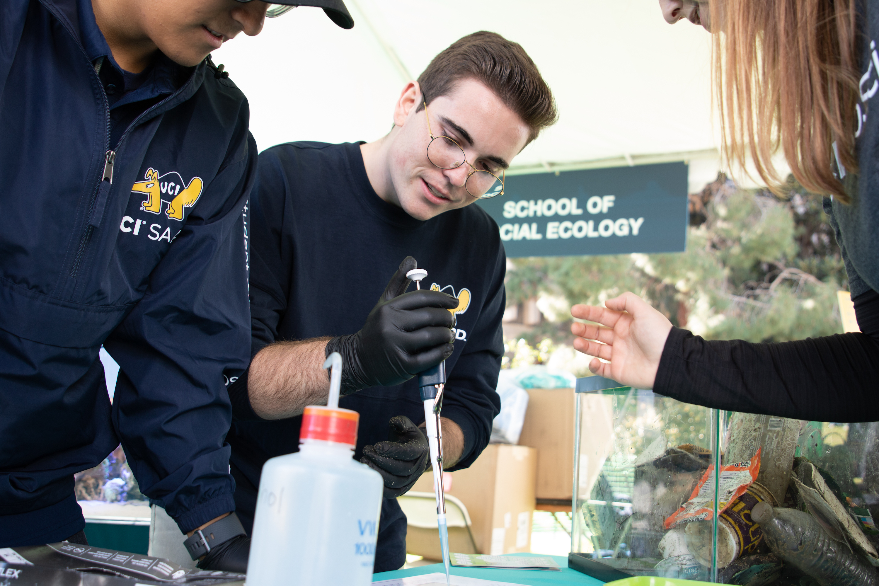 Earth day proceedings