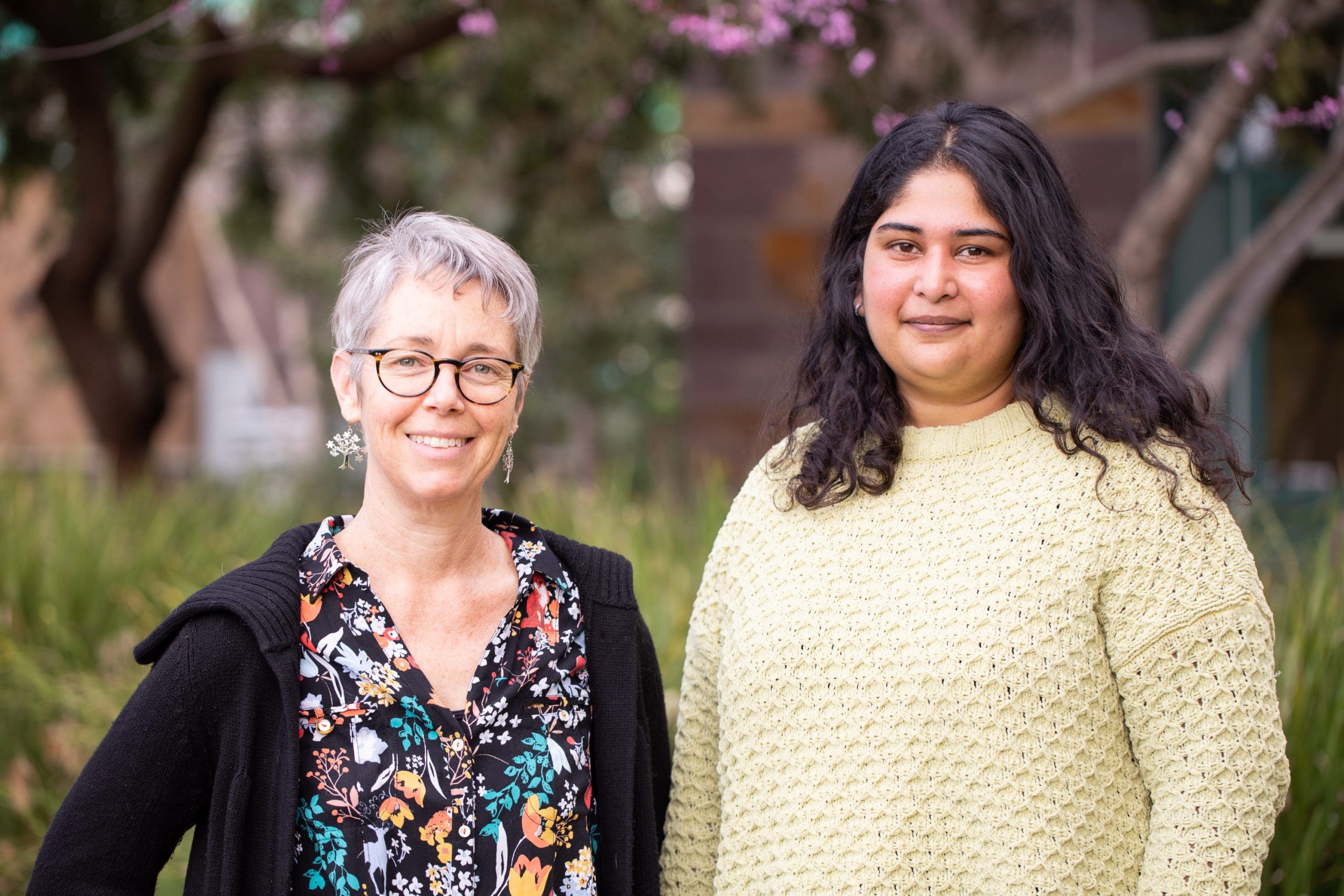 Professor Aimee Edinger and Dr. Vaishali Jayashankar
