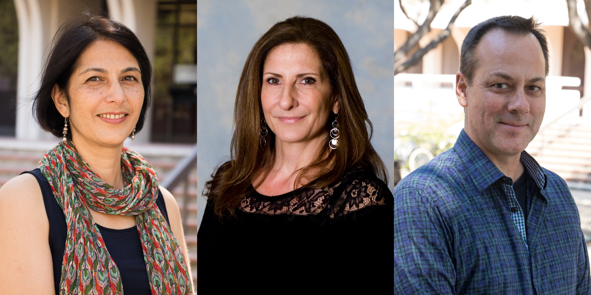 Headshots of Kavita Arora, PhD., Karina Cramer, PhD., Lee Bardwell, PhD.