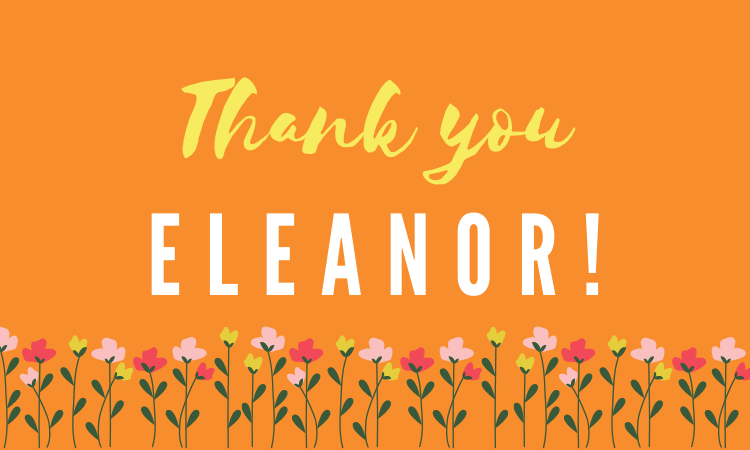 Eleanor is the best!