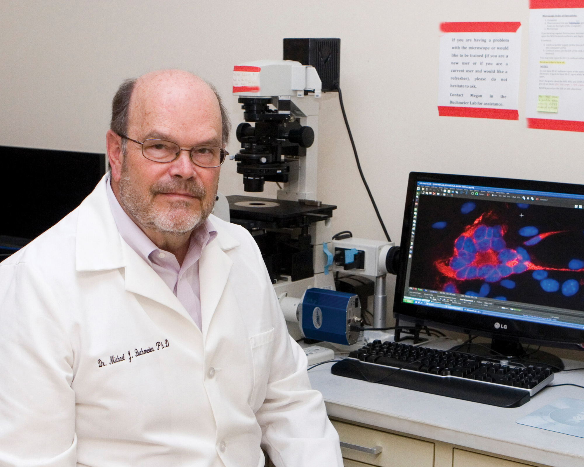 Headshot of Michael Buchmeier, PhD.