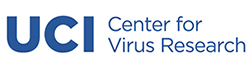 Logo for the UCI Center for Virus Research.