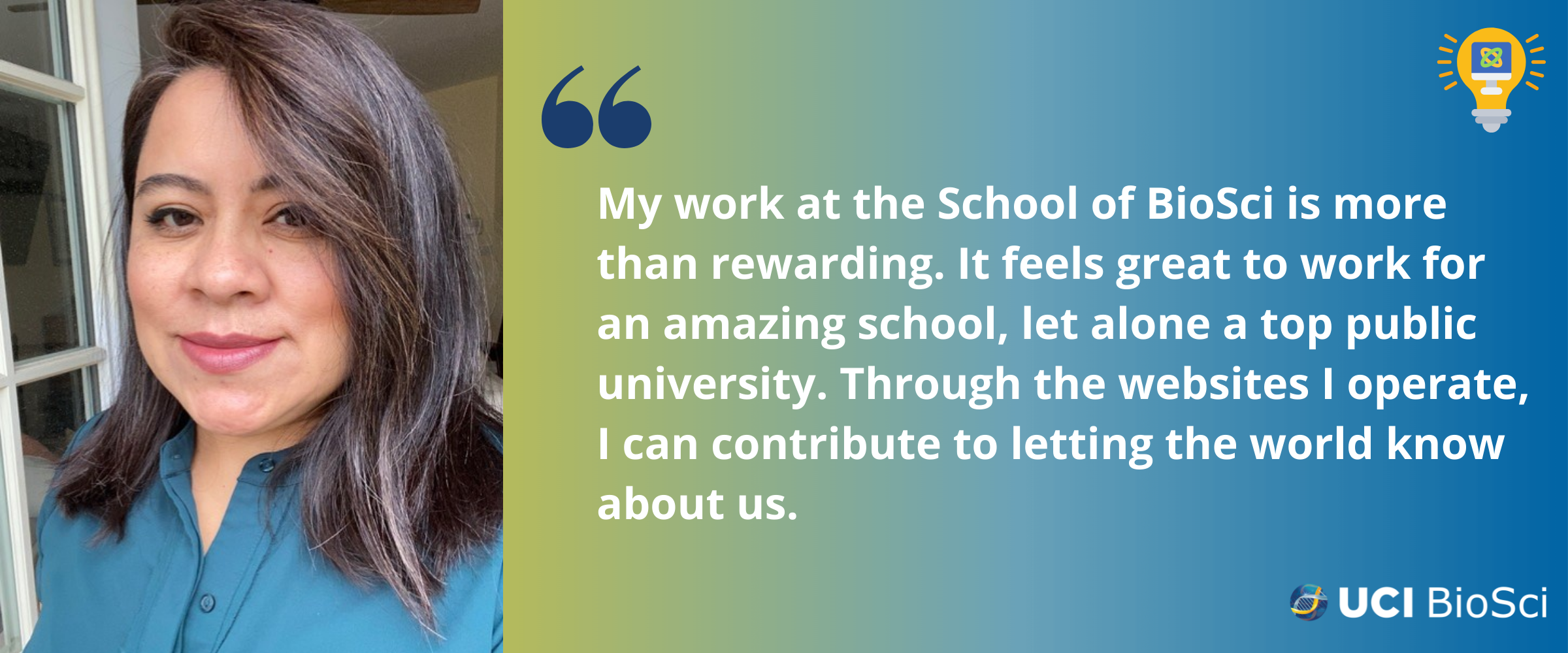 caro spotlight Image of Caro Manel and her quote