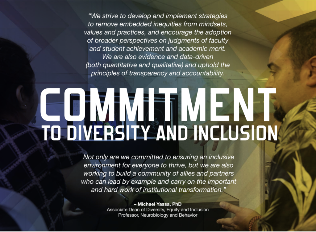 Poster for commitment to diversity and inclusion