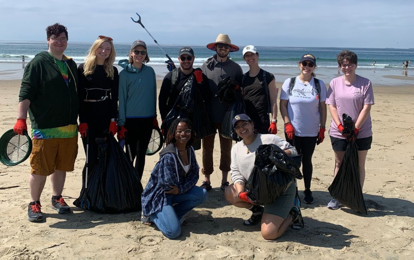 eeb grad students at the beach.