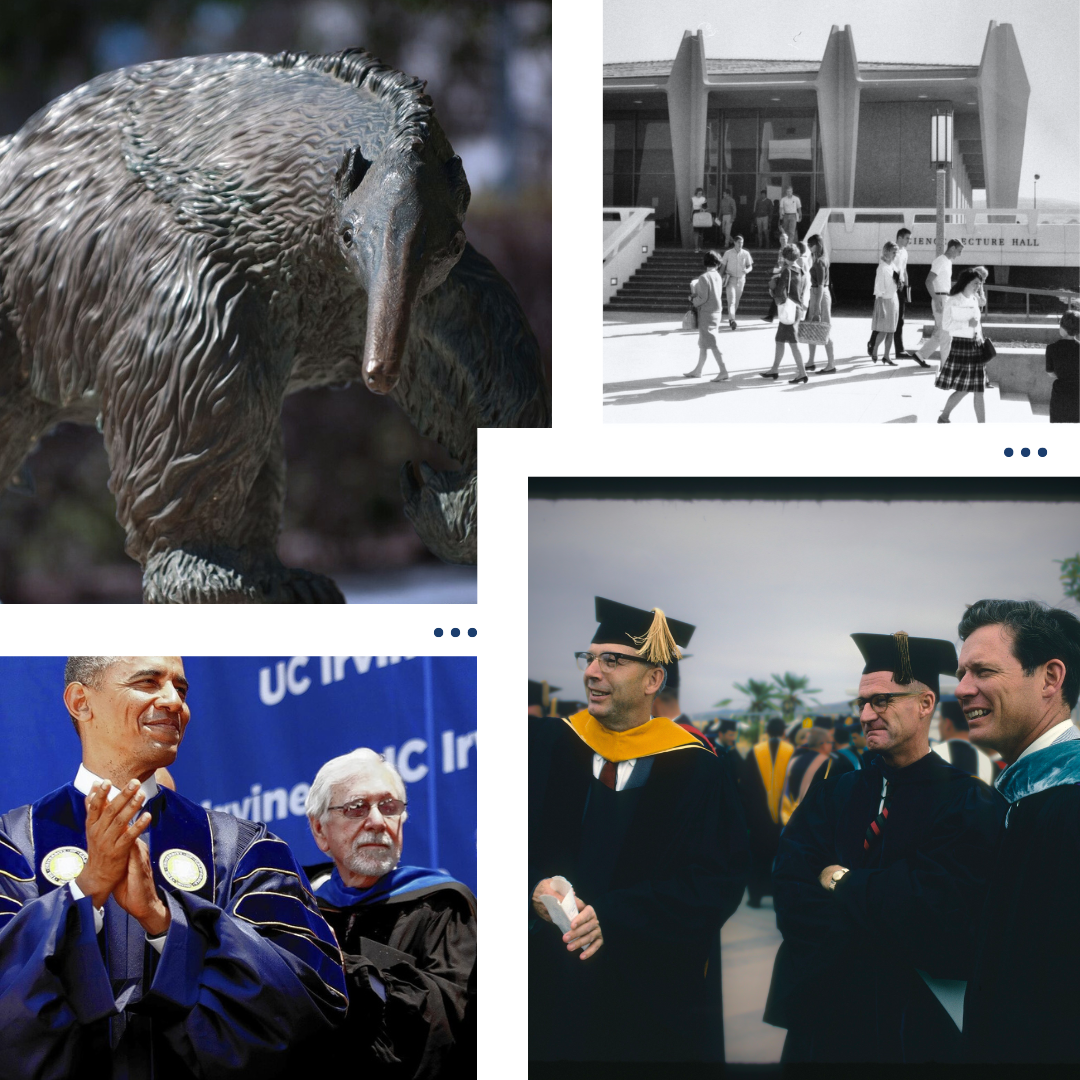 History collage of various events
